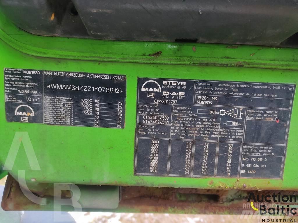 MAN 18.284 Skip bin truck