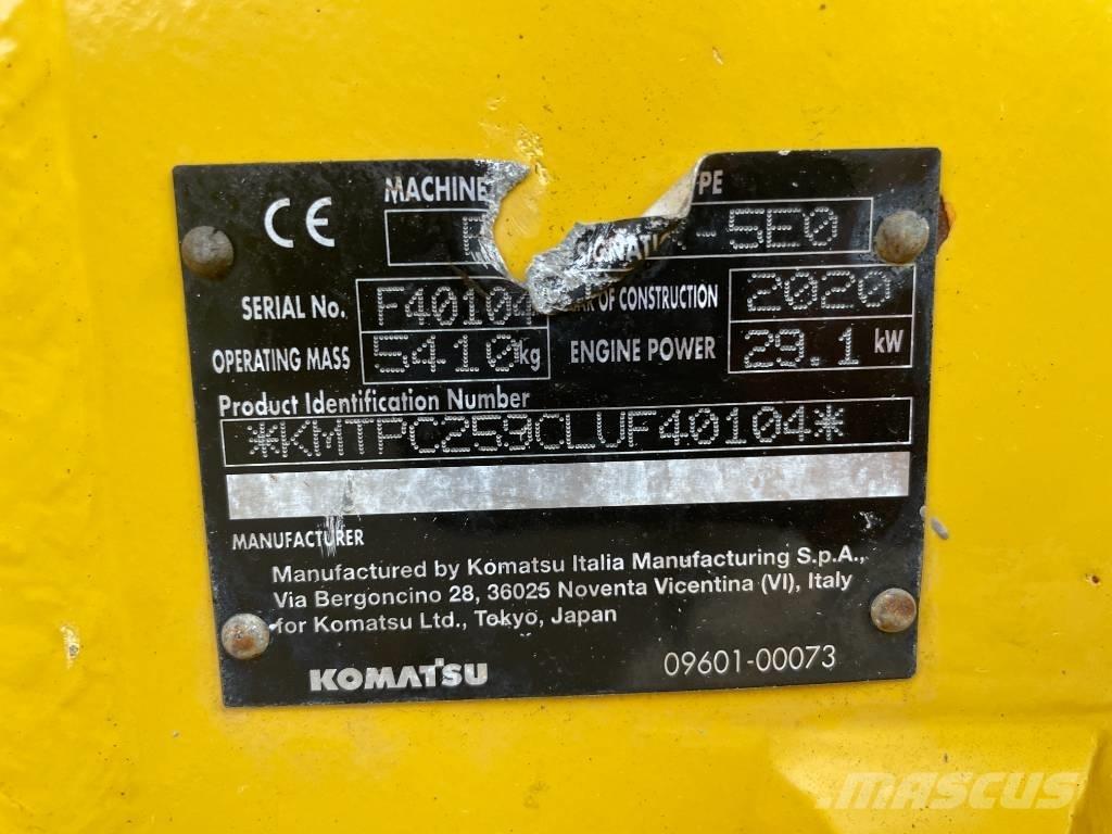 Komatsu PC 55 MR-5E0 Mini excavators < 7t (Mini diggers)