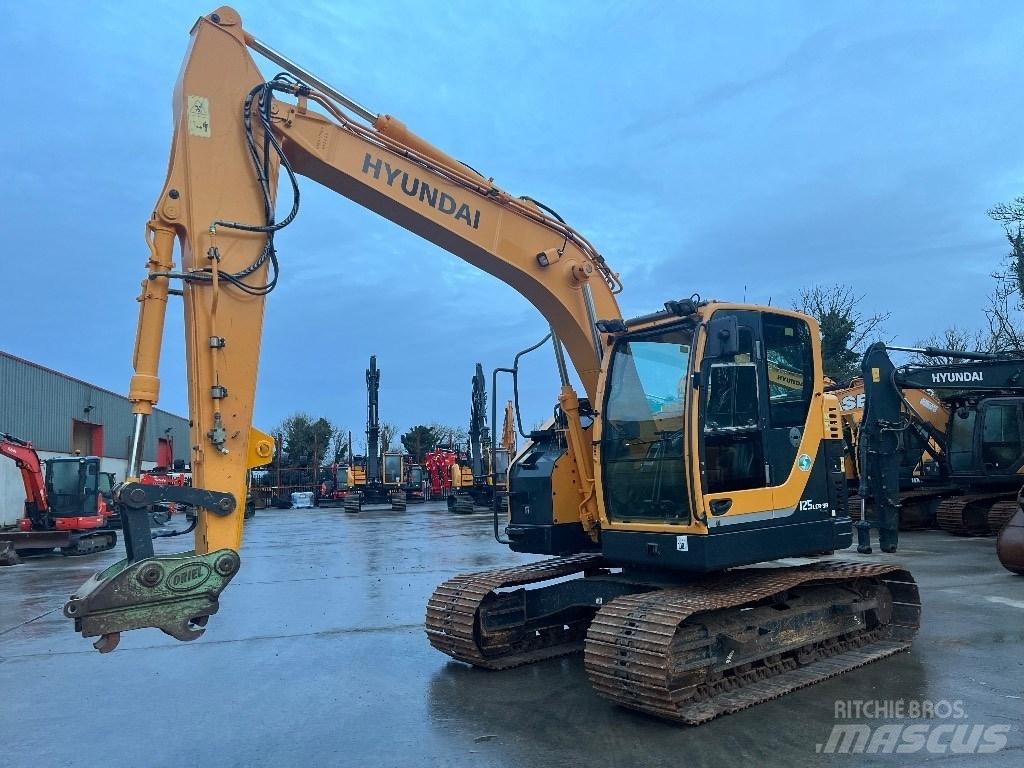 Hyundai R125LCR-9A Crawler excavators