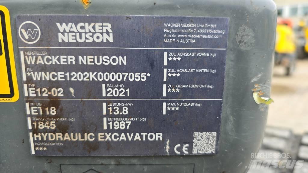 Wacker Neuson ET18 Crawler excavators