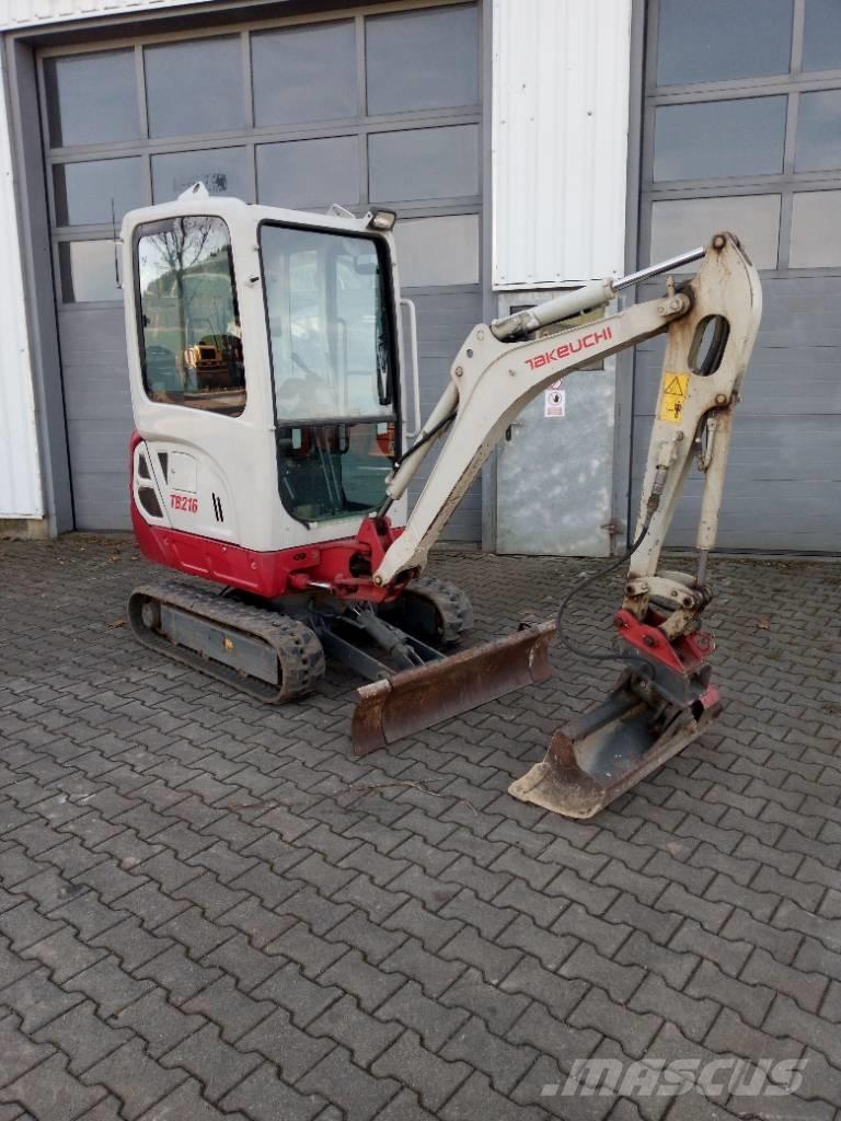 Takeuchi TB 216 Mini excavators < 7t (Mini diggers)