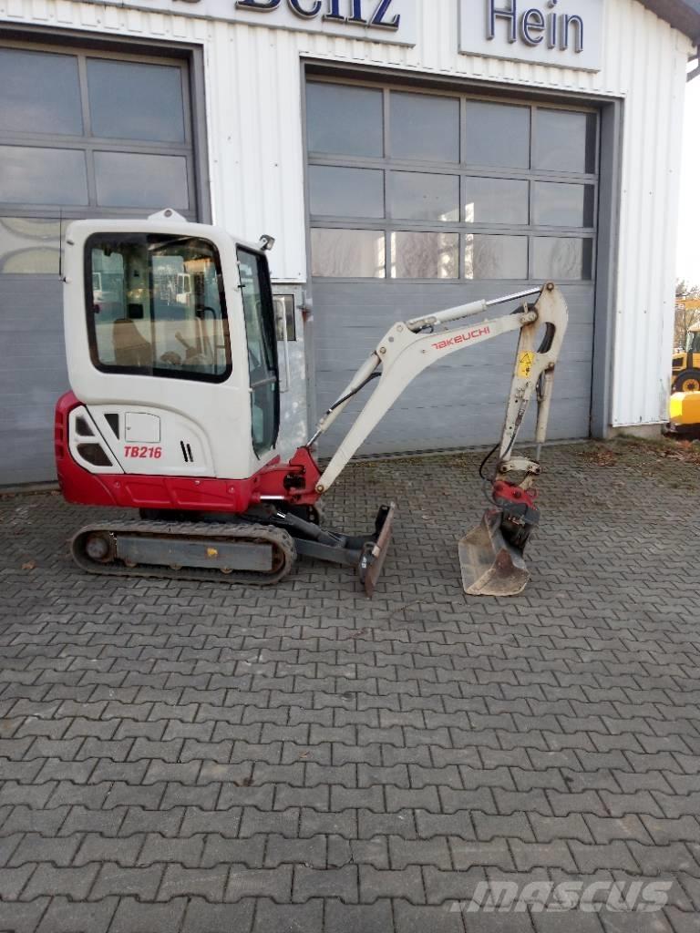 Takeuchi TB 216 Mini excavators < 7t (Mini diggers)
