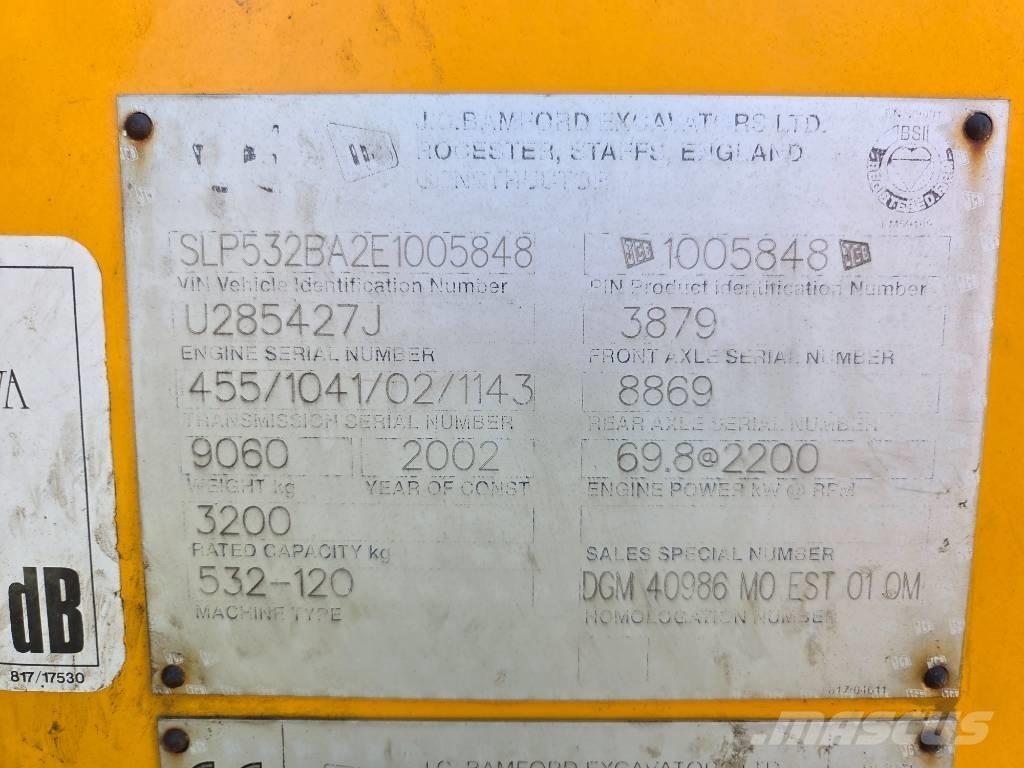 JCB 532-120 Telescopic handlers