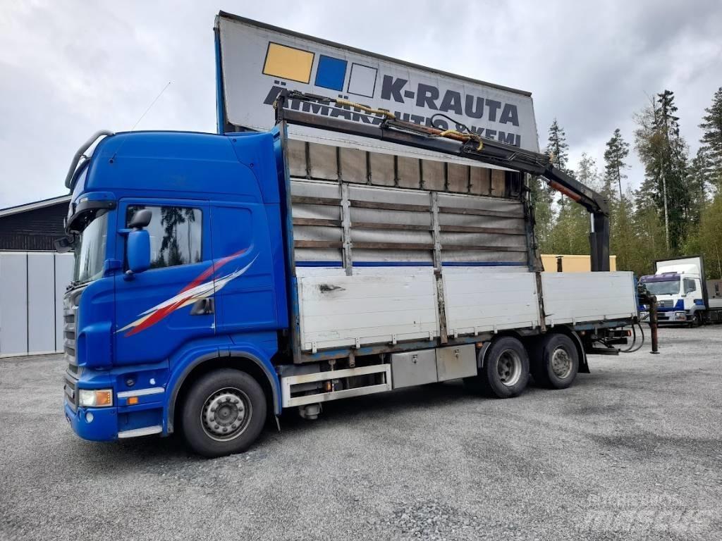 Scania R 560 Truck mounted cranes