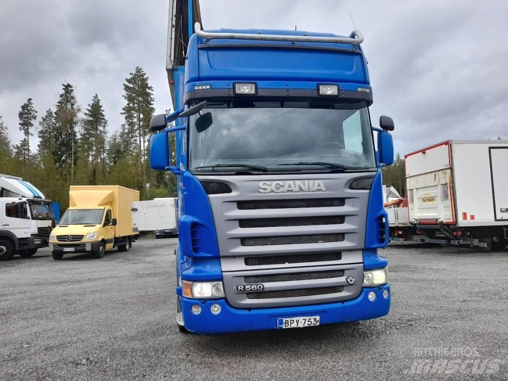 Scania R 560 Truck mounted cranes