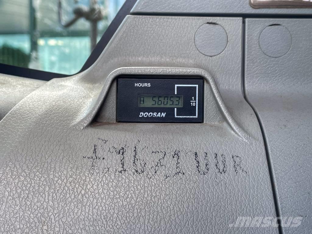 Doosan DX 140 W-3 Wheeled excavators