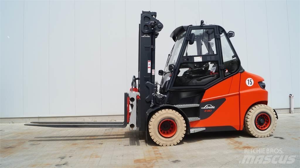 Linde E80 Electric forklift trucks