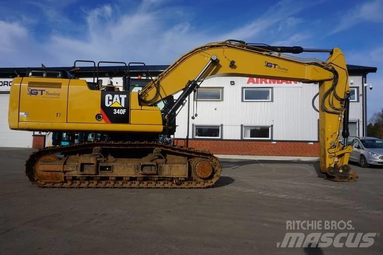 CAT 340F Crawler excavators
