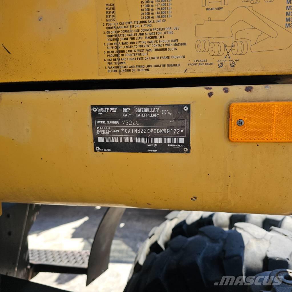 CAT 322 C Wheeled excavators