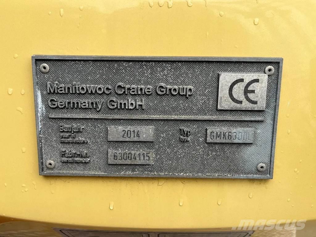 Grove GMK6300L All terrain cranes