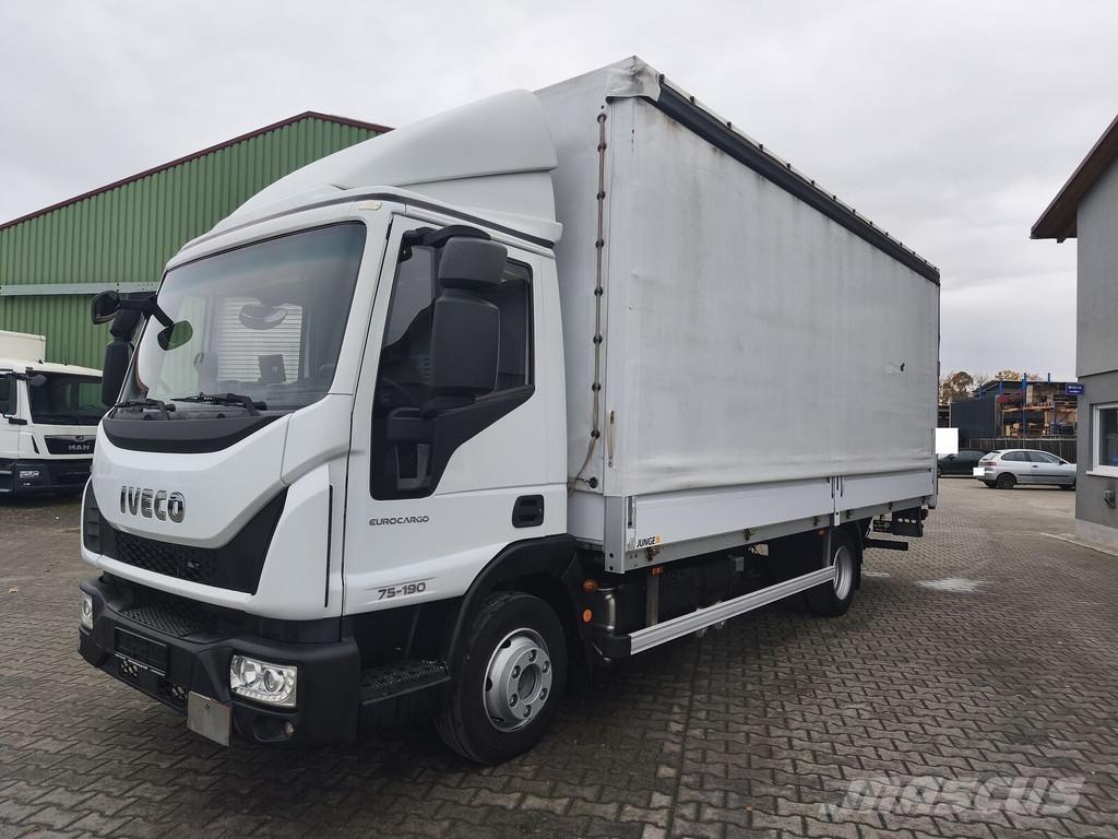 Iveco 75-190 Curtain sider trucks