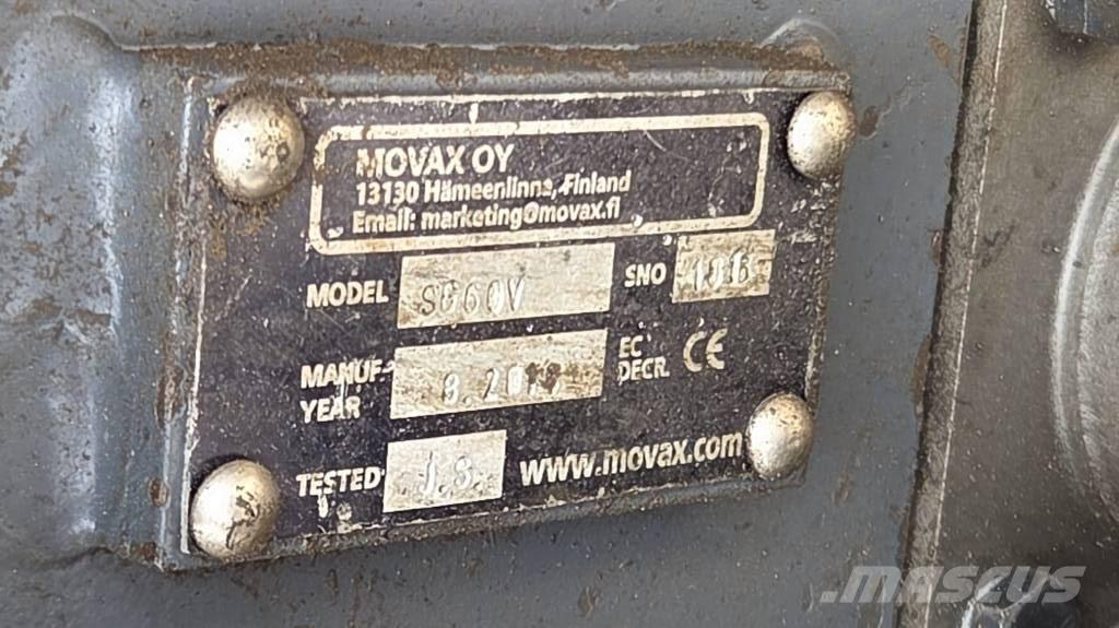 Movax SG60V Vibratory pile drivers