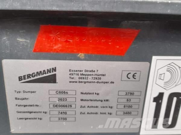 Bergmann C805s/B Articulated Haulers