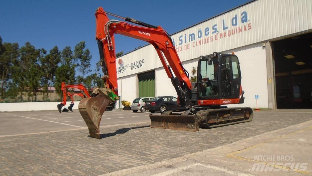 Kubota KX 080-4 Mini excavators  7t - 12t