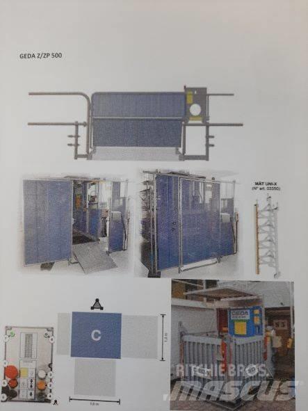 Geda 500 Z ZP Used Personnel lifts and access elevators
