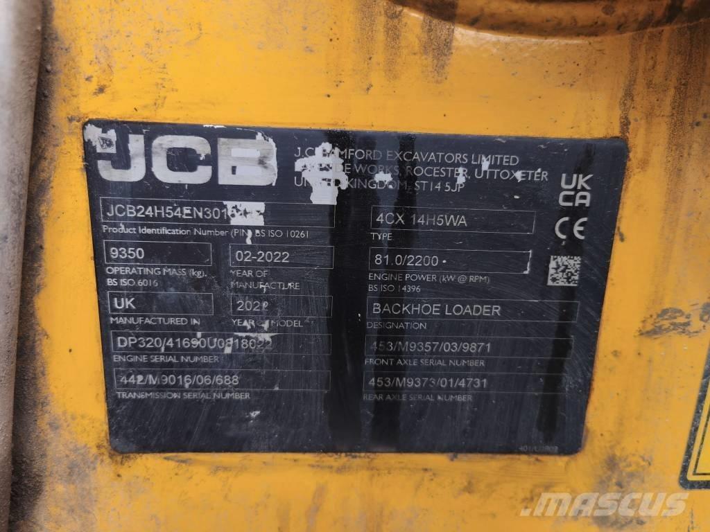 JCB 4 CX PRO AEC Backhoe