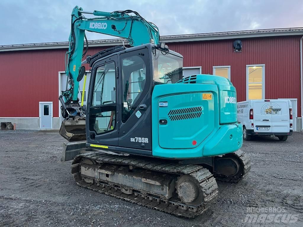 Kobelco SK 75 SR Mini excavators  7t - 12t