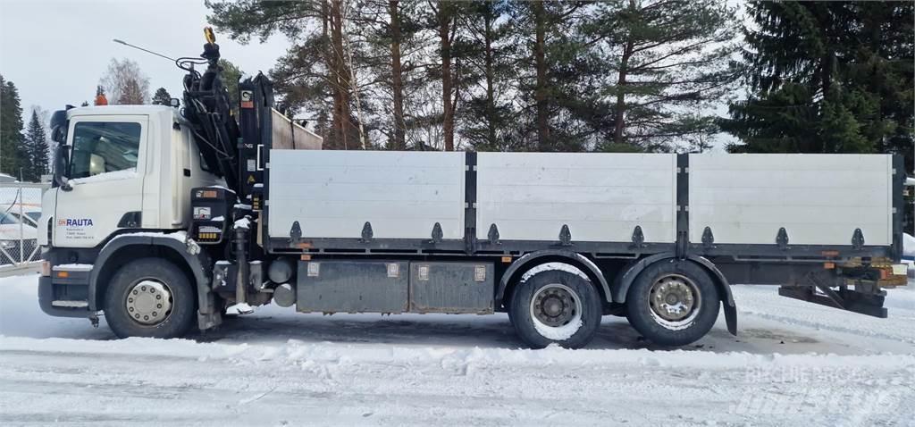 Scania P380 Truck mounted cranes