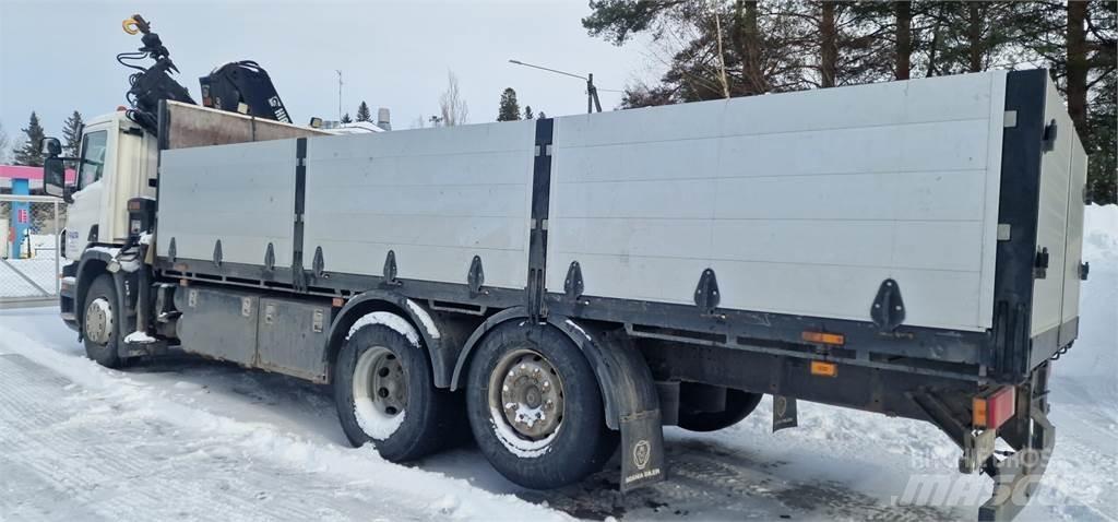 Scania P380 Truck mounted cranes