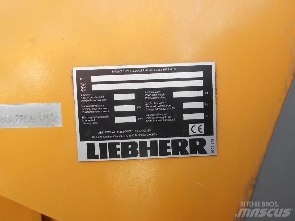 Liebherr L 580 Wheel loaders