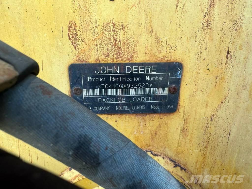 DEERE 410G Backhoe