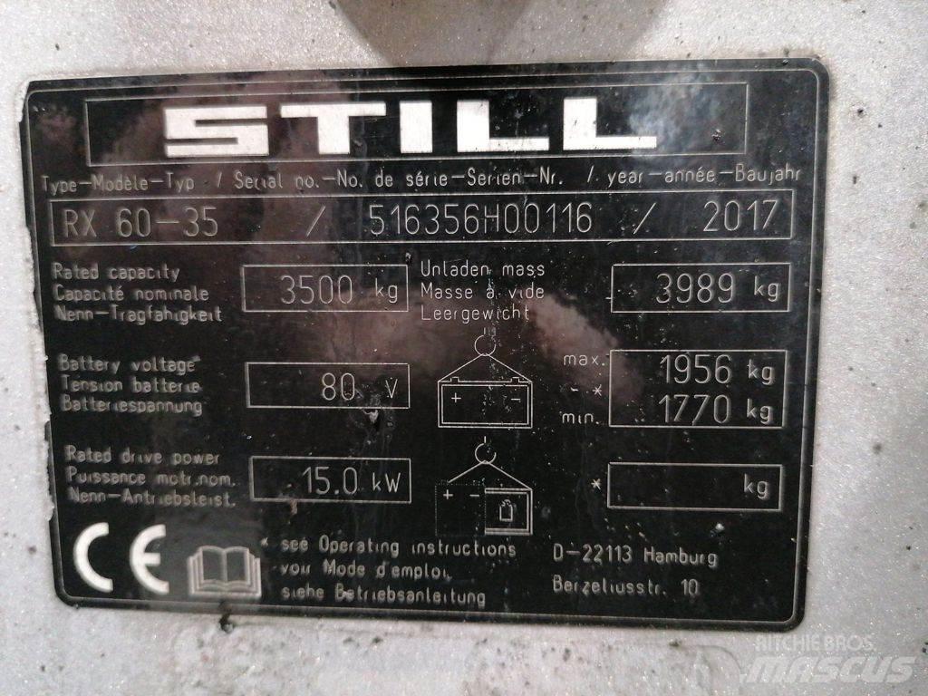 Still RX60-35 Electric forklift trucks