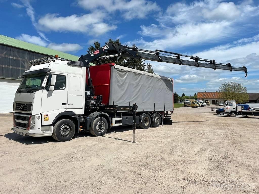 Volvo FH 460 Wood chip semi-trailers