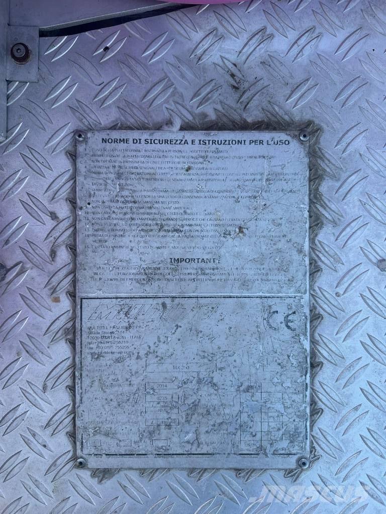 Multitel MX 250 Truck mounted platforms