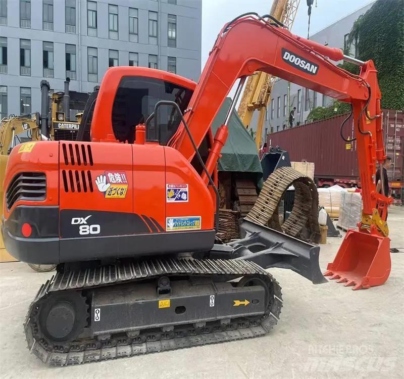 Doosan DX80 Mini excavators  7t - 12t