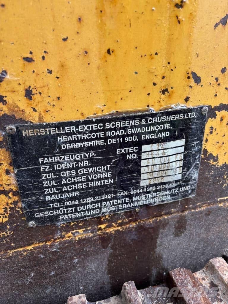 Extec c12 Mobile crushers
