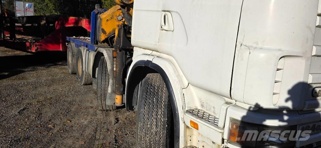 Scania R 144 G Truck mounted cranes
