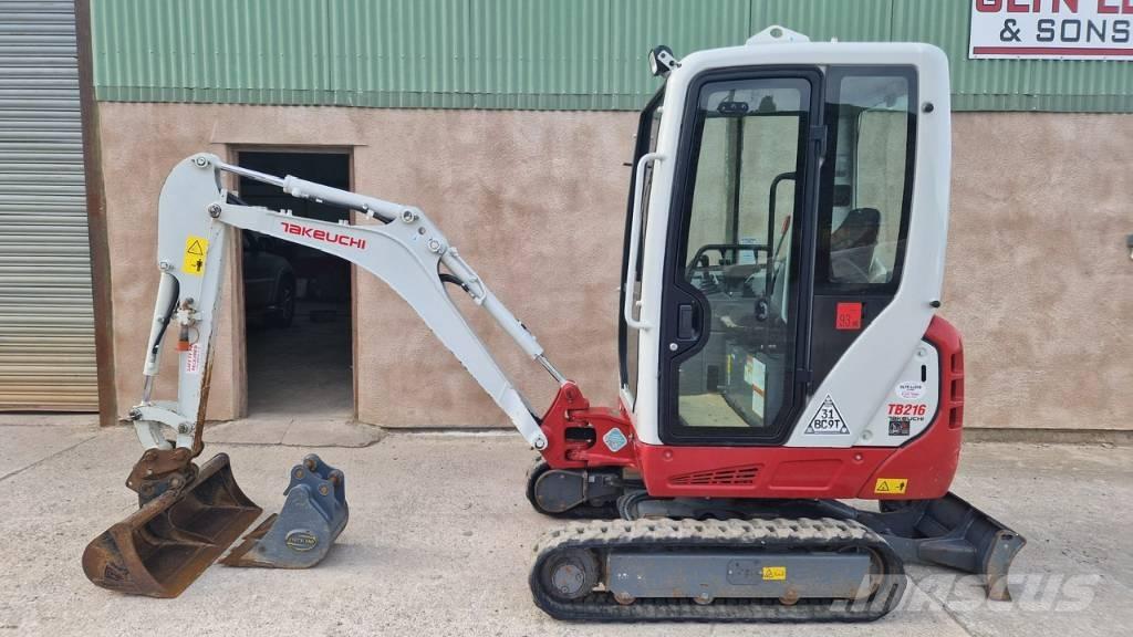 Takeuchi TB 216 A Mini excavators < 7t (Mini diggers)