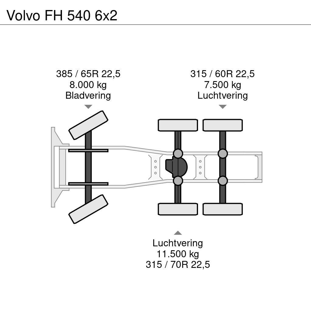 Volvo FH 540 6x2 Prime Movers