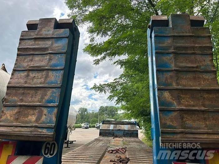 Nicolas B4037D Flatbed/Dropside semi-trailers