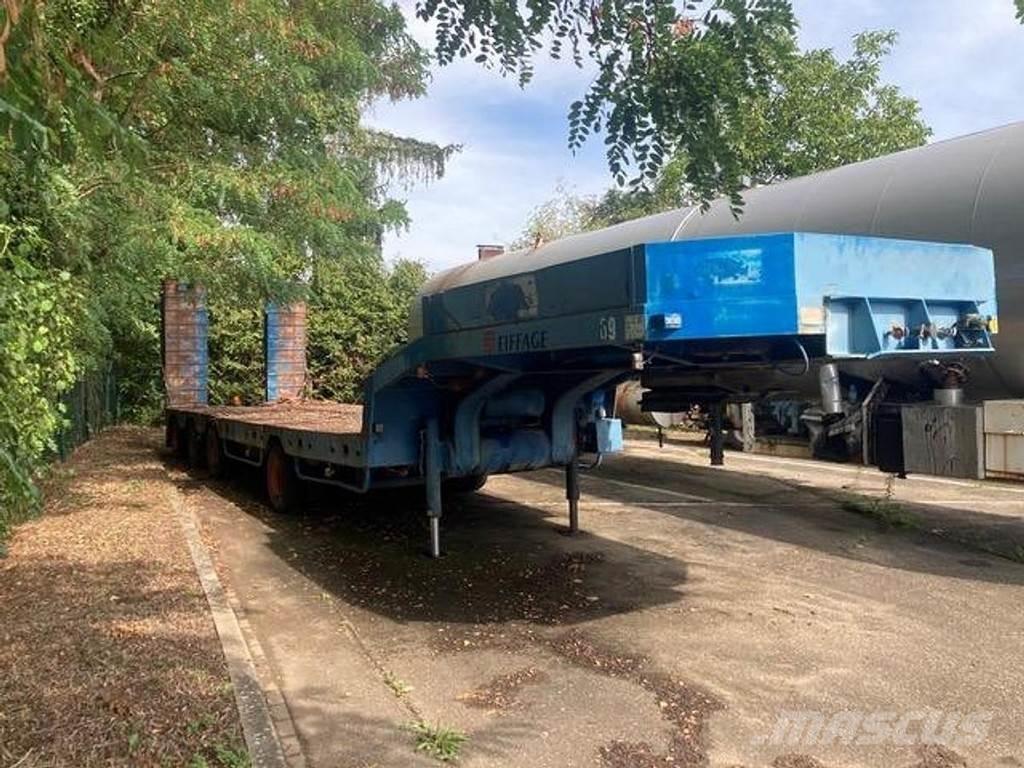 Nicolas B4037D Flatbed/Dropside semi-trailers