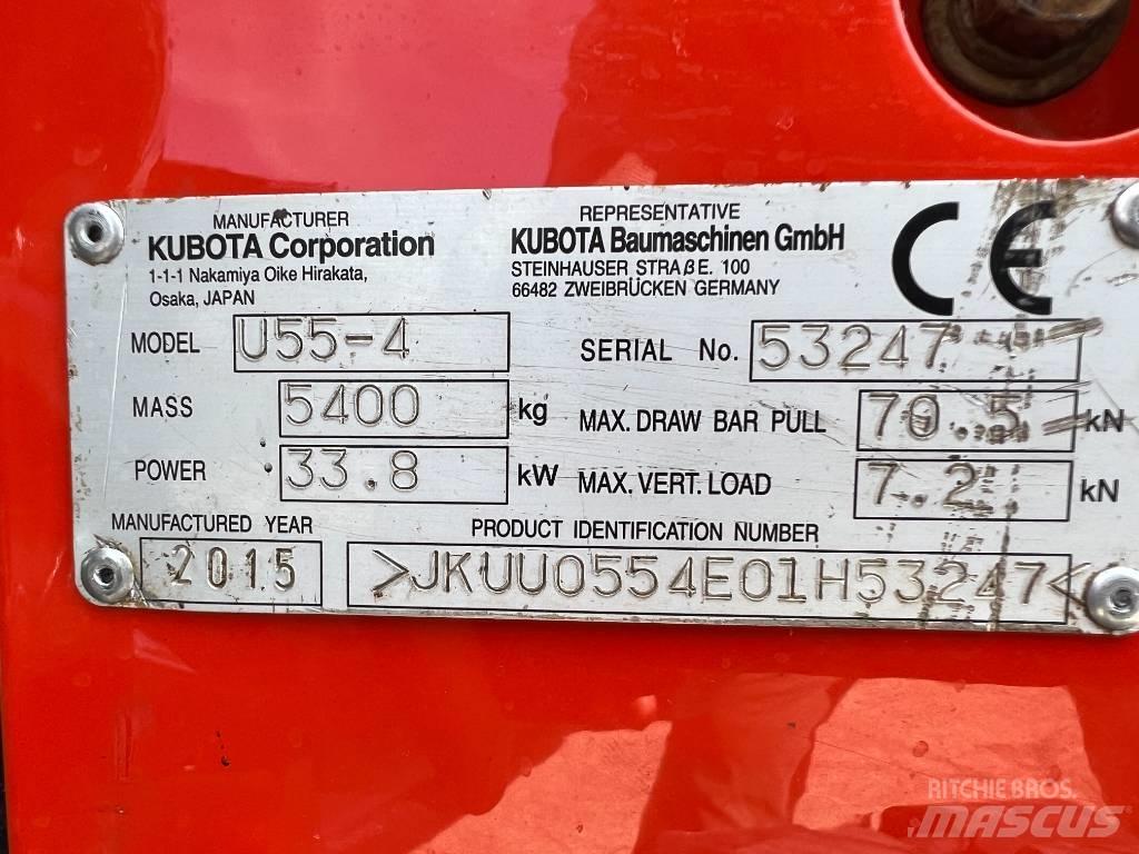 Kubota U 55-4 Mini excavators < 7t (Mini diggers)