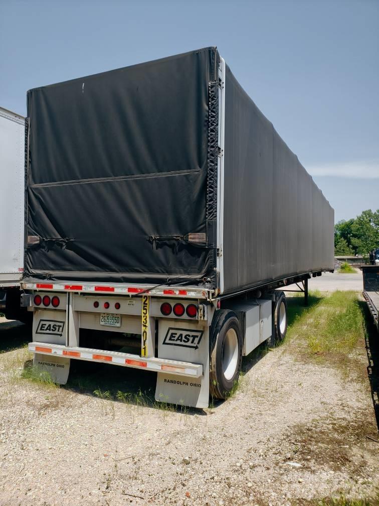 East Mfg 48 Curtainsider trailers