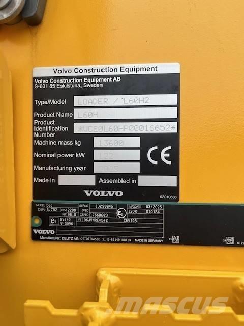 Volvo L 60 H Wheel loaders