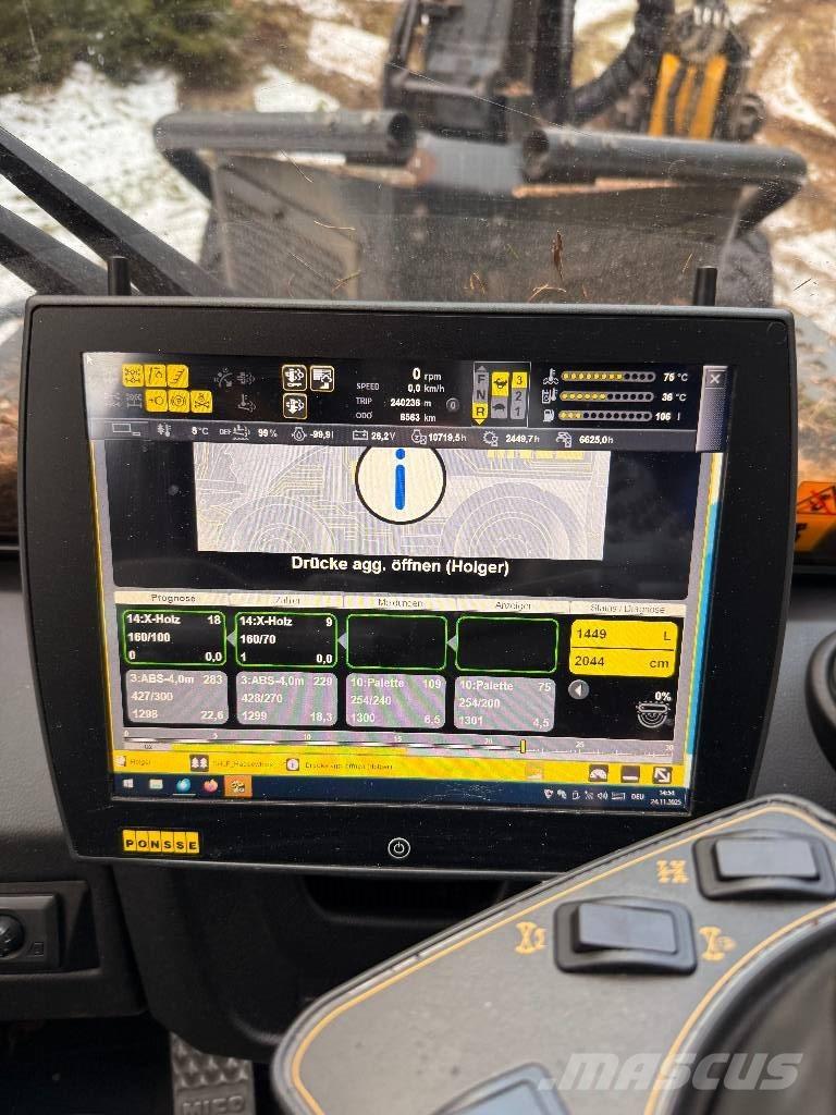 Ponsse Ergo 8W Harvesters