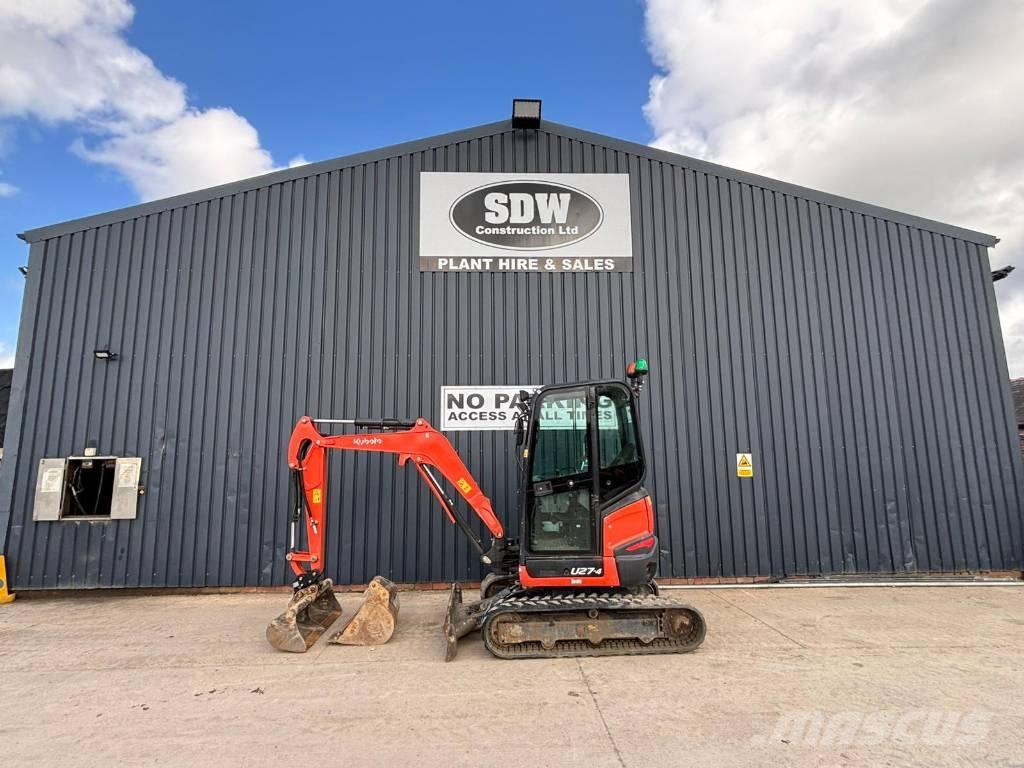 Kubota U 27 Mini excavators < 7t (Mini diggers)