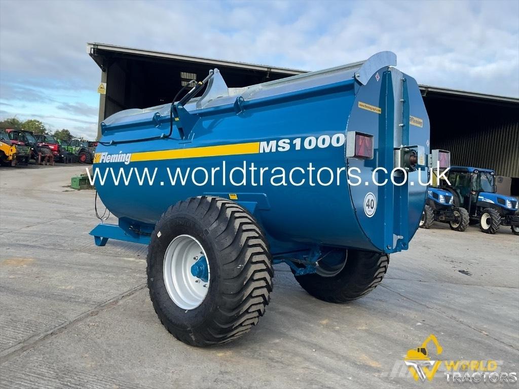 Fleming MS 1000 Manure spreaders