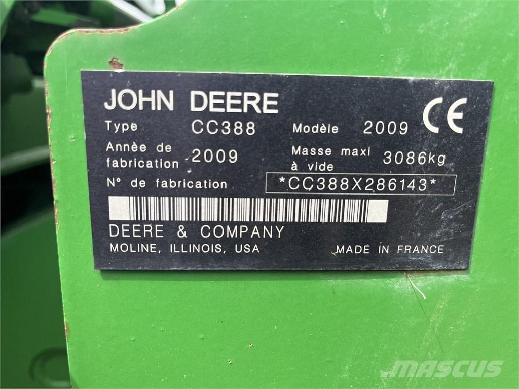 John Deere CC388, Mower-conditioners