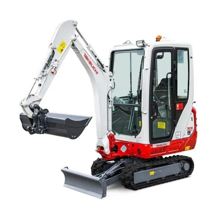 Takeuchi TB216 Mini excavators < 7t (Mini diggers)