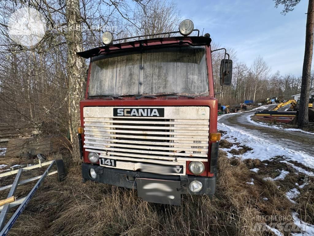 Scania T 141 Forest machine transport trucks
