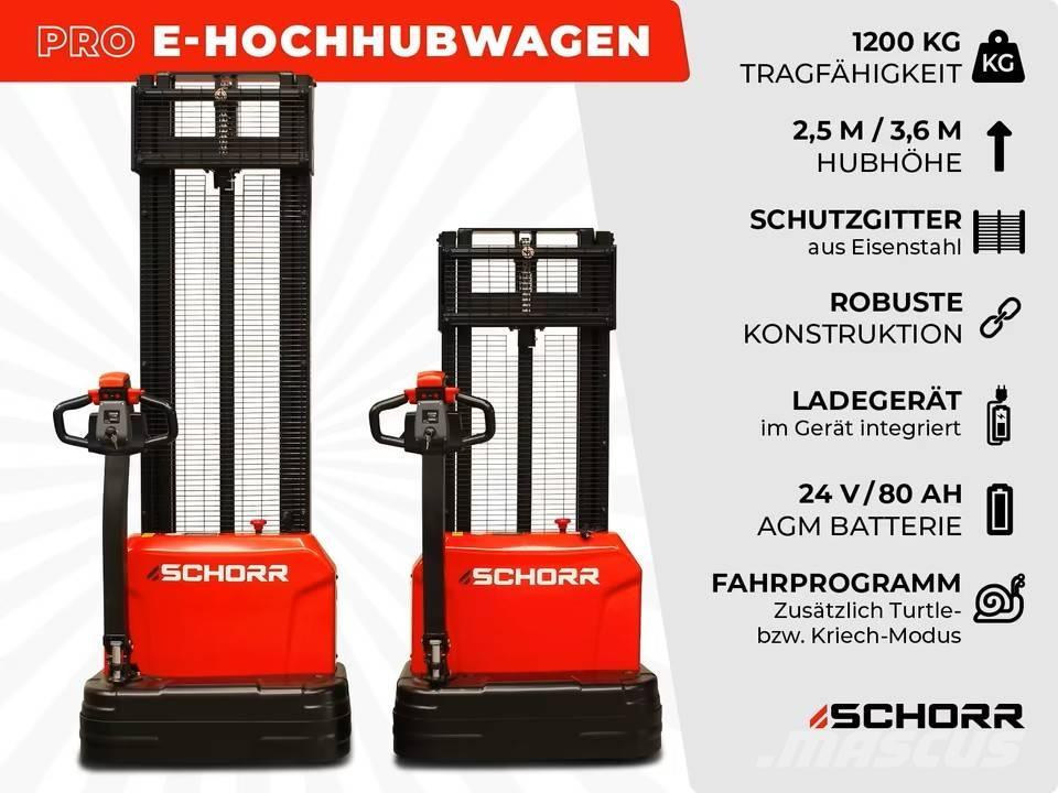  SCHORR RR12HHE3360E Self propelled stackers