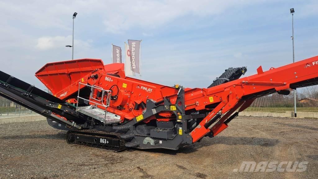 Terex Finlay 863 Mobile screeners
