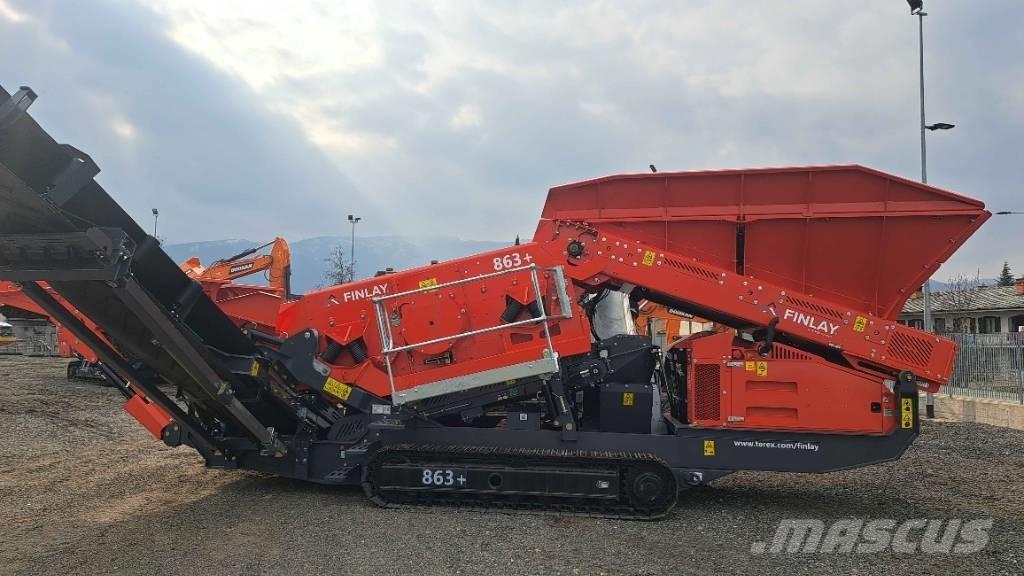 Terex Finlay 863 Mobile screeners