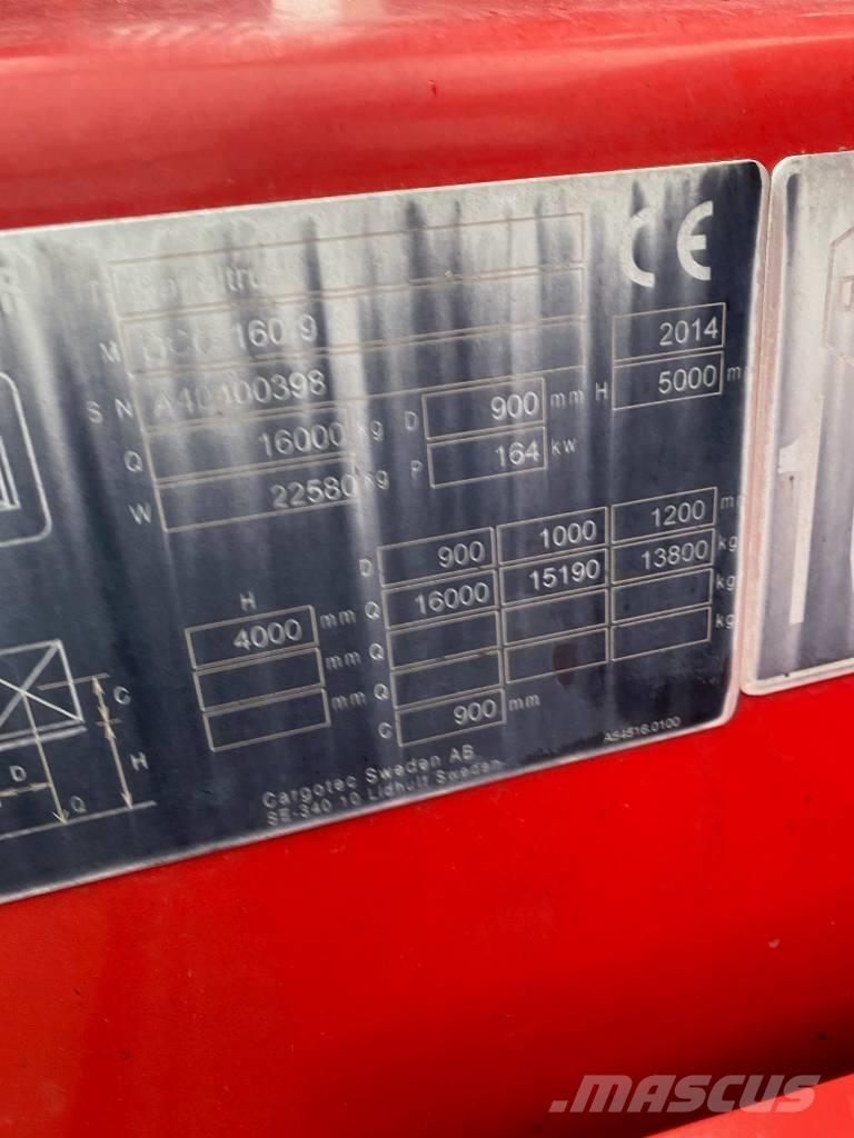 Kalmar DCG 160-9 Diesel trucks