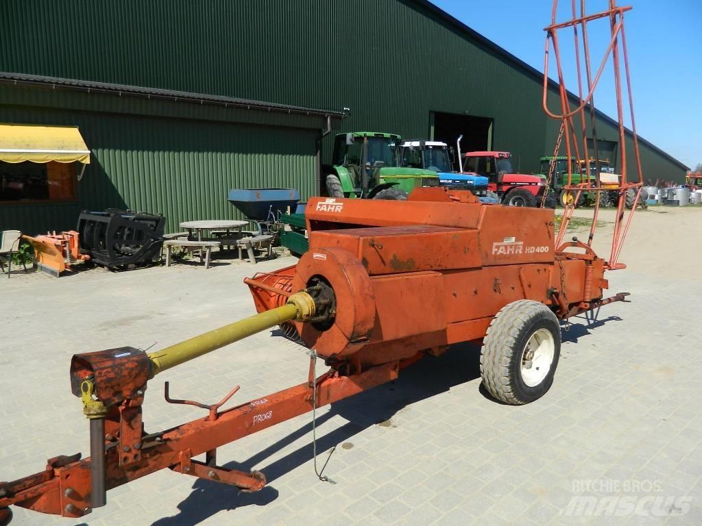Fahr HD 400 Square balers