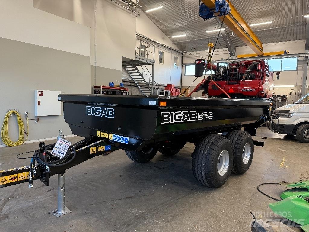 Bigab BT 8 HARDOX Dump trailers